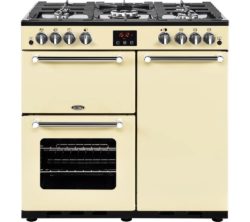 BELLING  Kensington 90G Gas Range Cooker - Cream